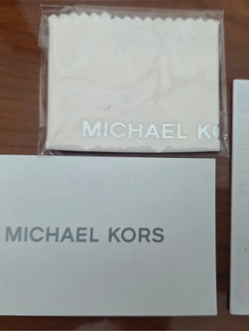 Michael Kors Clear Frame Polarized  Sunglasses. LIKE NEW well Cared For